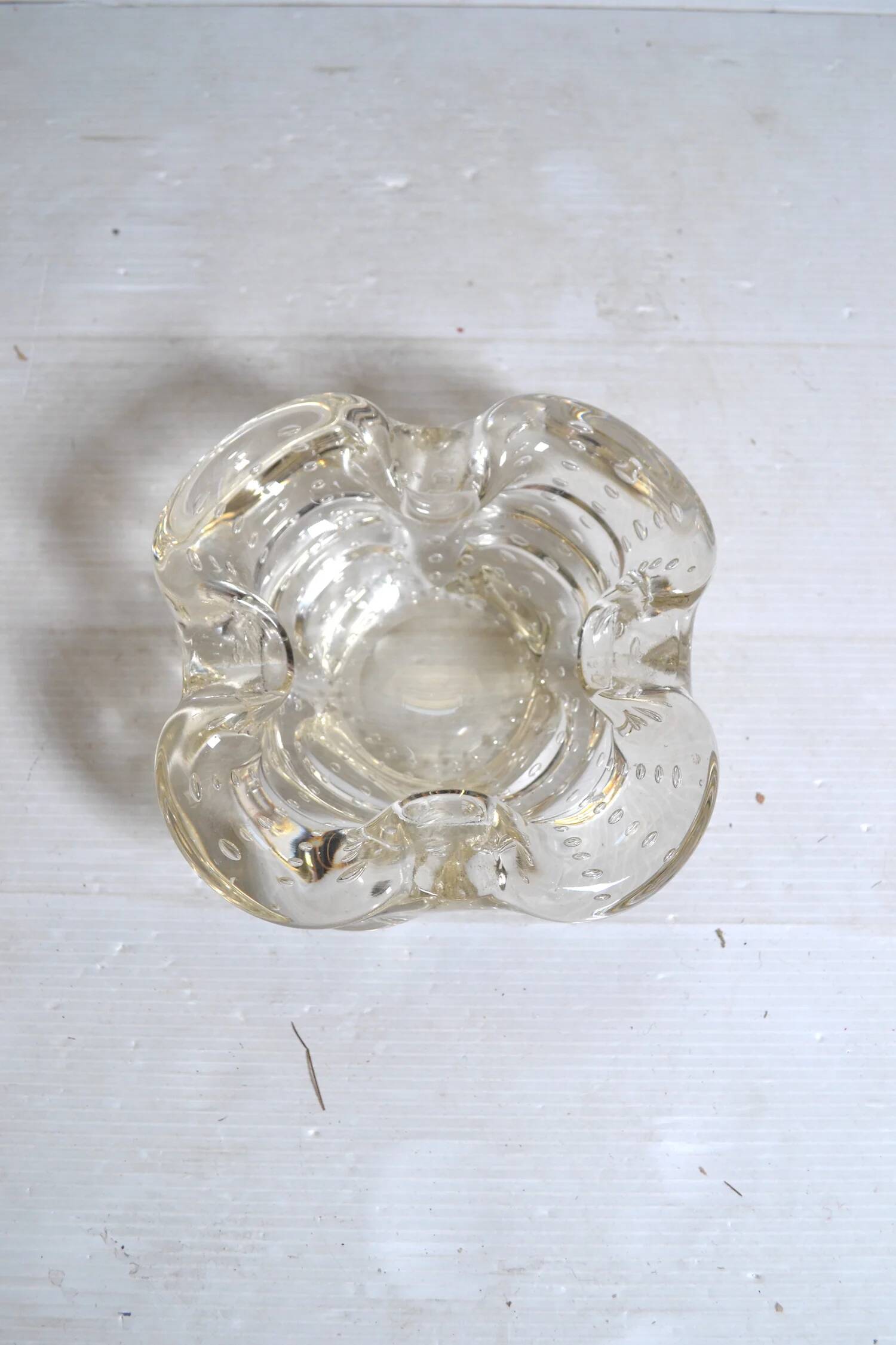Murano glass ashtray
