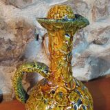 Service liqueur pitcher cyclope charles cart annecy savoie fat lava 1960's