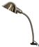 Vintage Industrial Chrome Gooseneck Table Lamp, 1950s