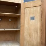 Vintage wooden wardrobe from 1940.