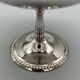 6 vintage stainless steel ice cream cups, stainless steel dessert cups