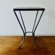 Bolster - small vintage side table in mosaic tiles