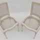Suite de 4 chaises de style Louis XVI