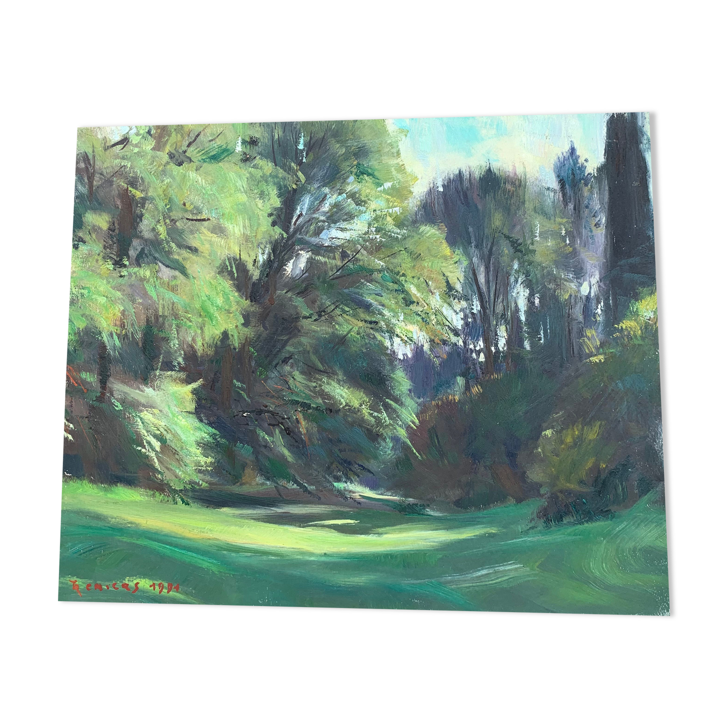 Landscape painting by Tony Reniers