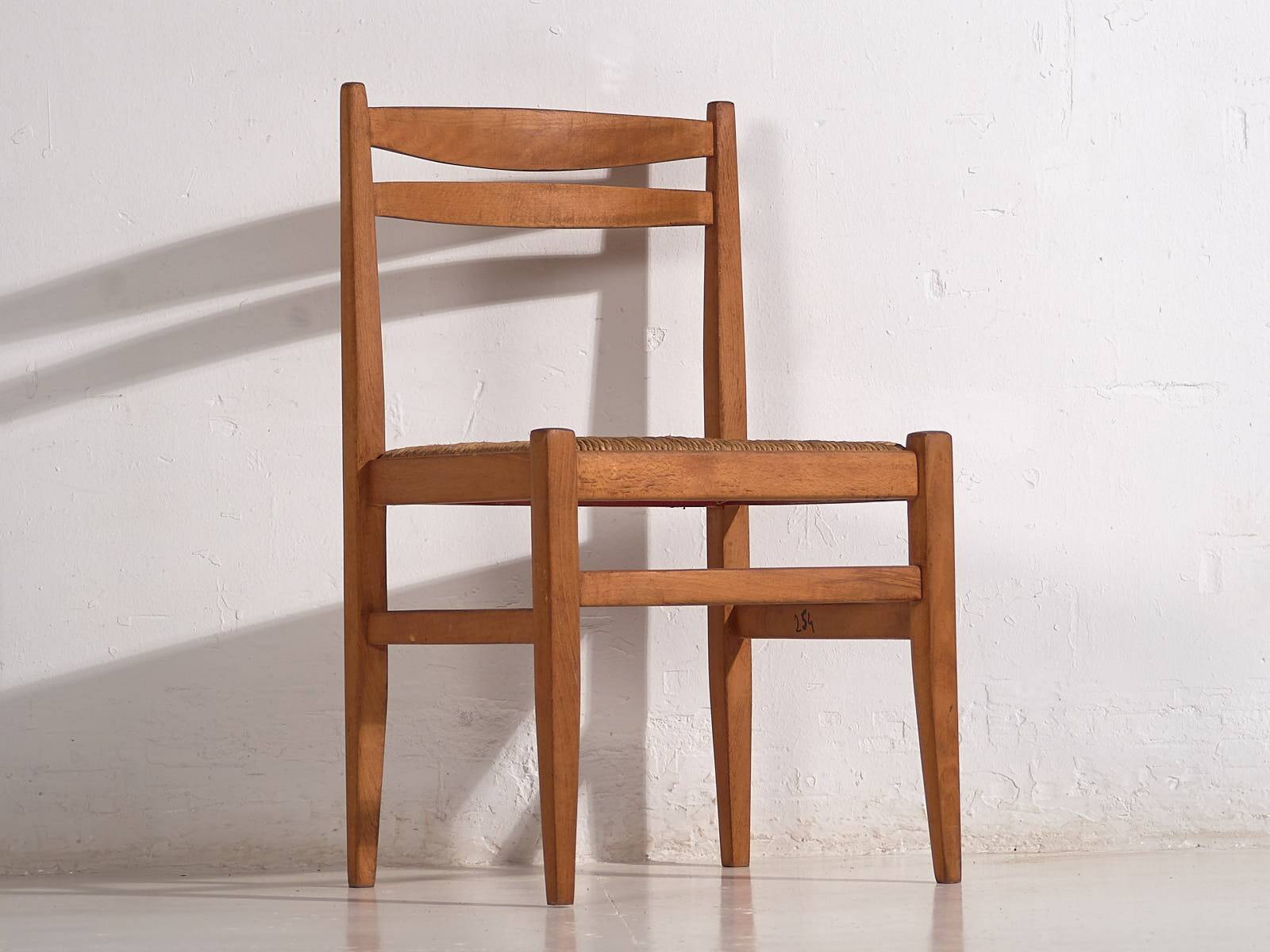 Antique rattan chair (c.1920) #7