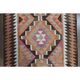 Handwoven Orange Wool Turkish Oushak Runner Rug 99x343