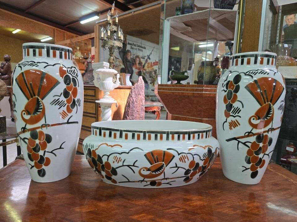 Lunéville earthenware (Keller & Guérin) – Art Deco – 20th century
