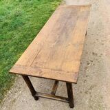 Table de ferme en chêne