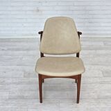 Années 1960, design danois par Arne Vodder, ensemble de 3 chaises, bois de teck, meubles