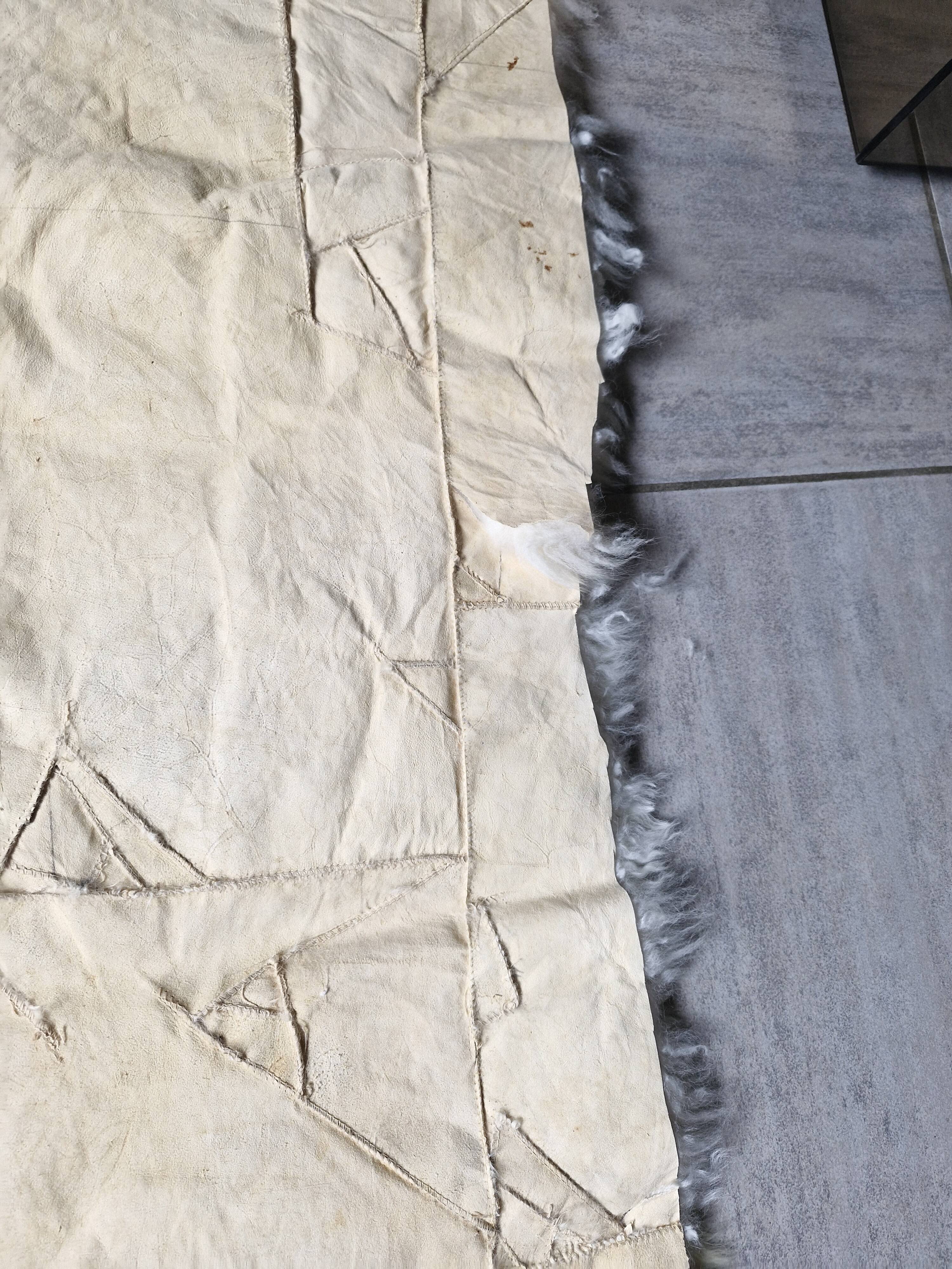 Tapis en peau de mouton Néo-zélandais