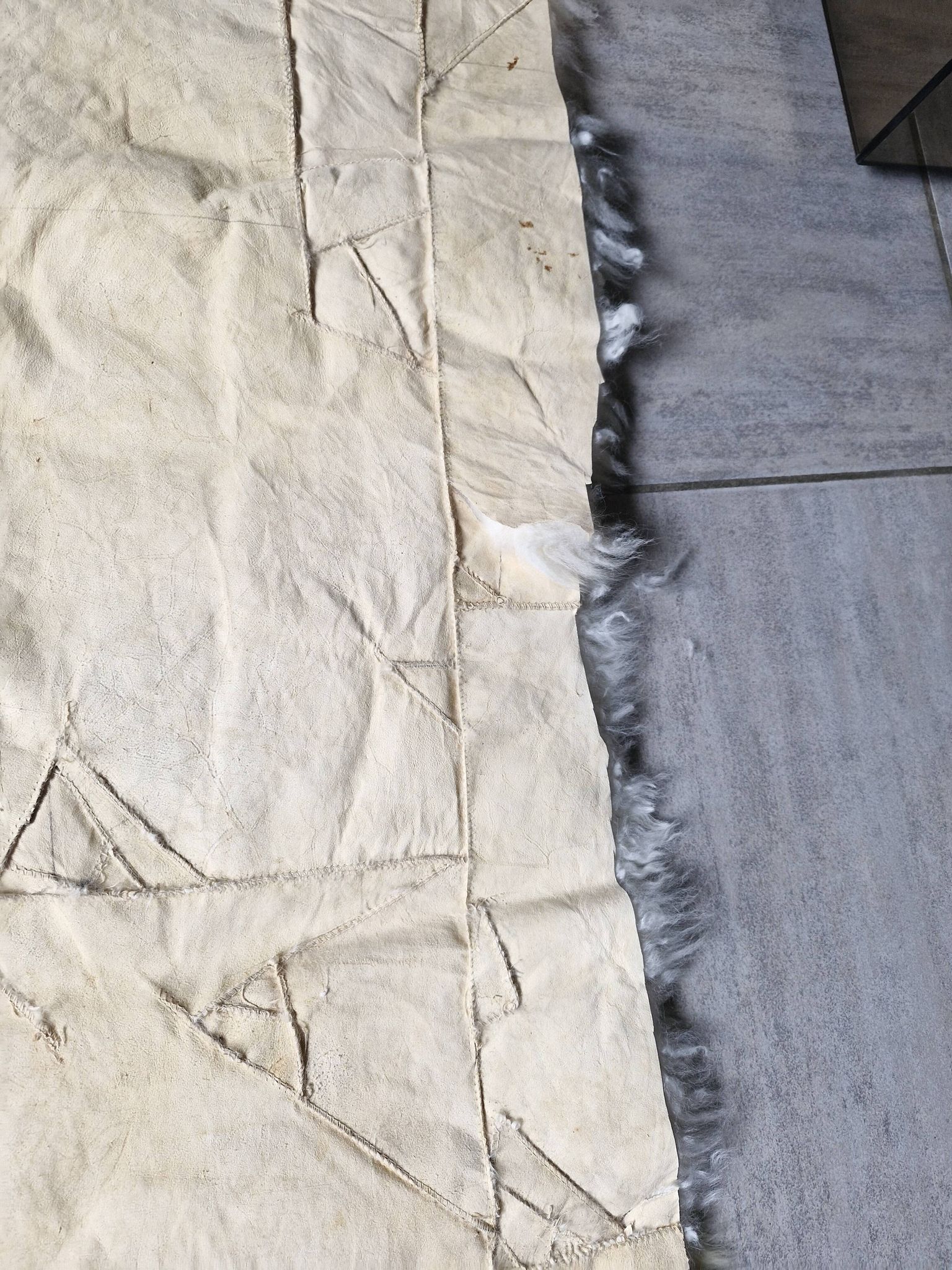 Tapis en peau de mouton Néo-zélandais