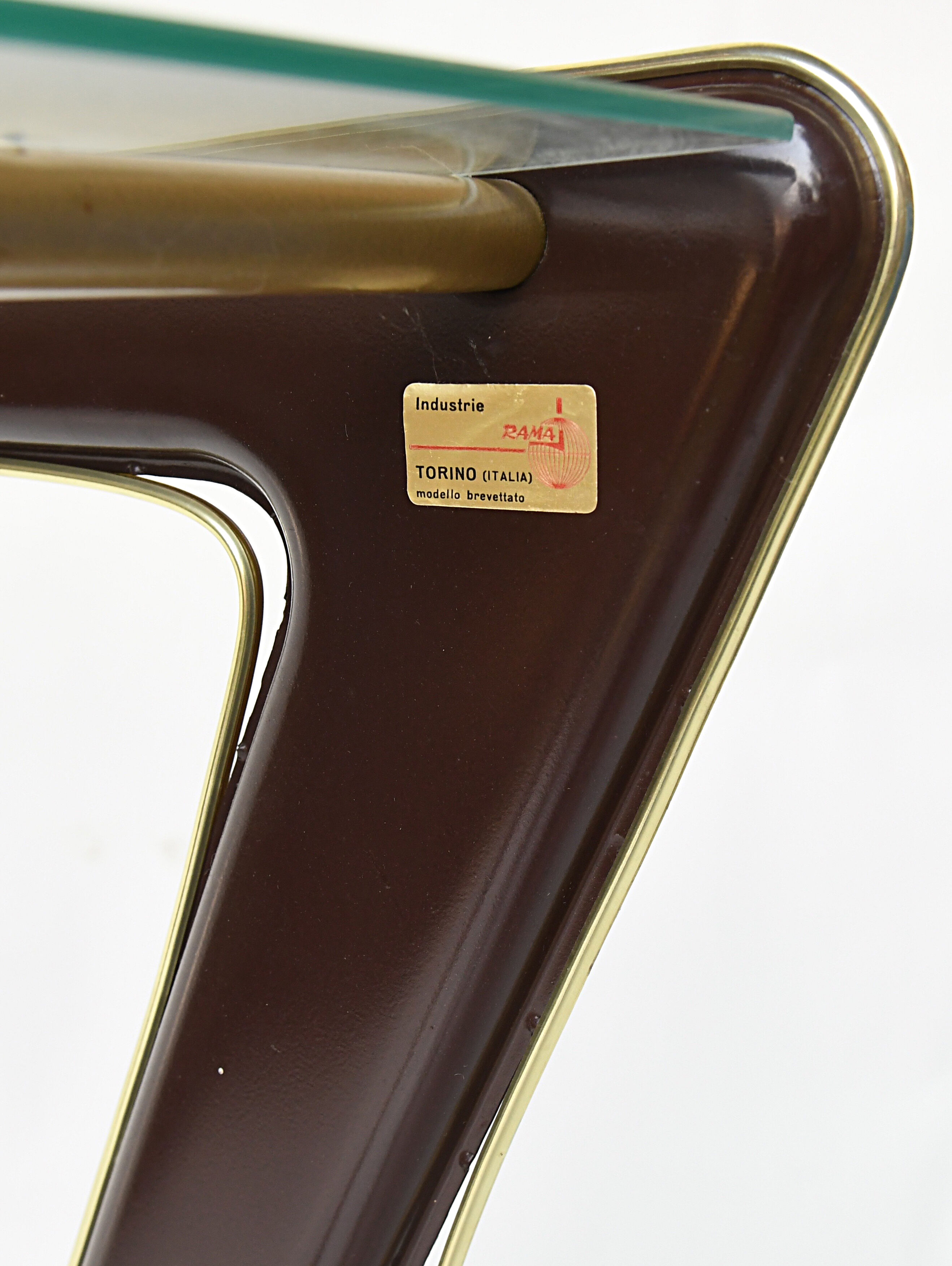 Rolling service table by Rama Torino