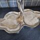 Display stand, cup, pocket tray in silver-plated bronze - Art Nouveau period