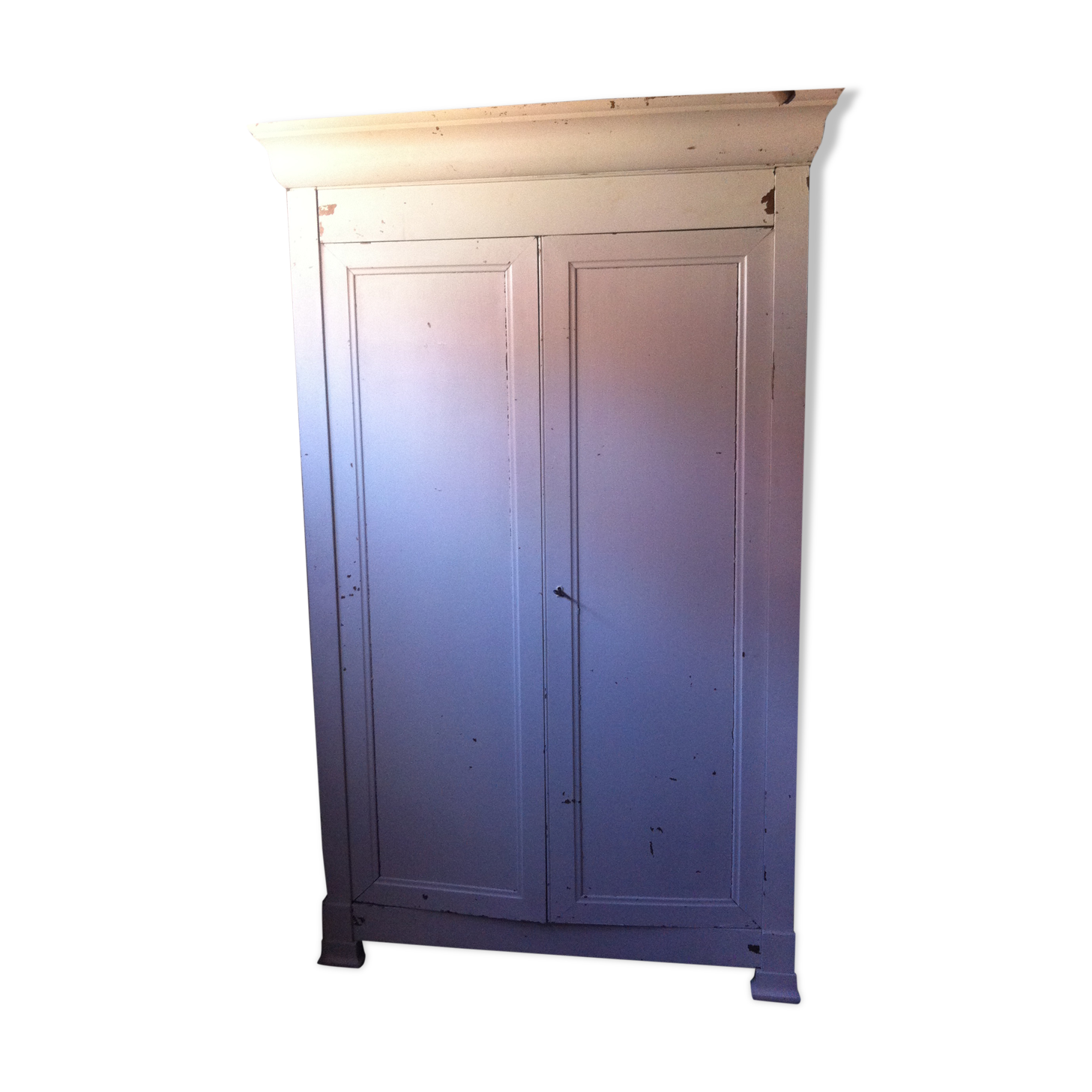 Louis Philippe wardrobe painted grey