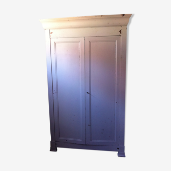 Louis Philippe wardrobe painted grey