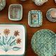Ceramic service set signed by Robert Picault