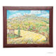 Oil painting by Alexander Michael – Prata in Tuscany, 1998