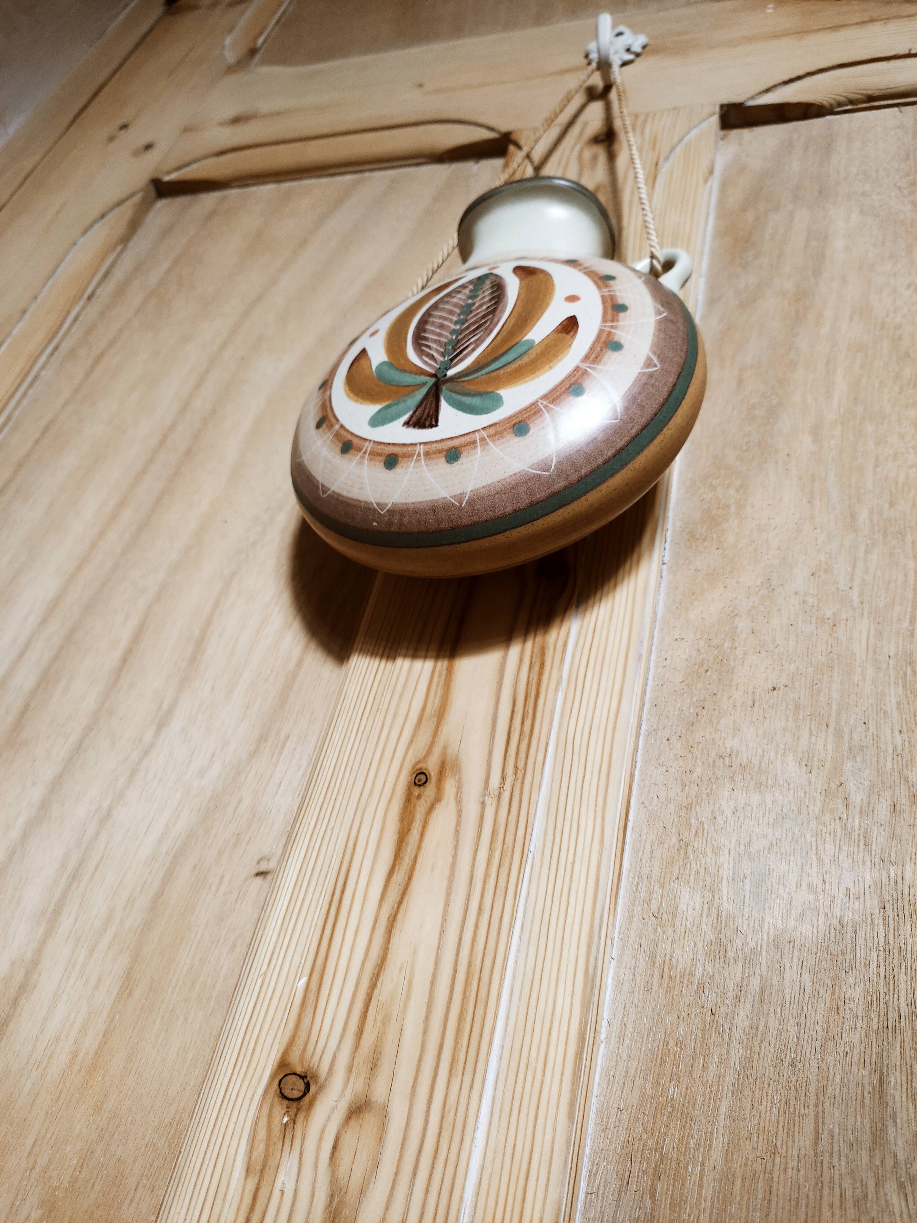 Ethnic ceramic wall vase