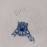 Large Gien Peony Platter