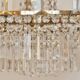 Mid-century crystal chandelier "Model F 518" by Bakalowits & Söhne