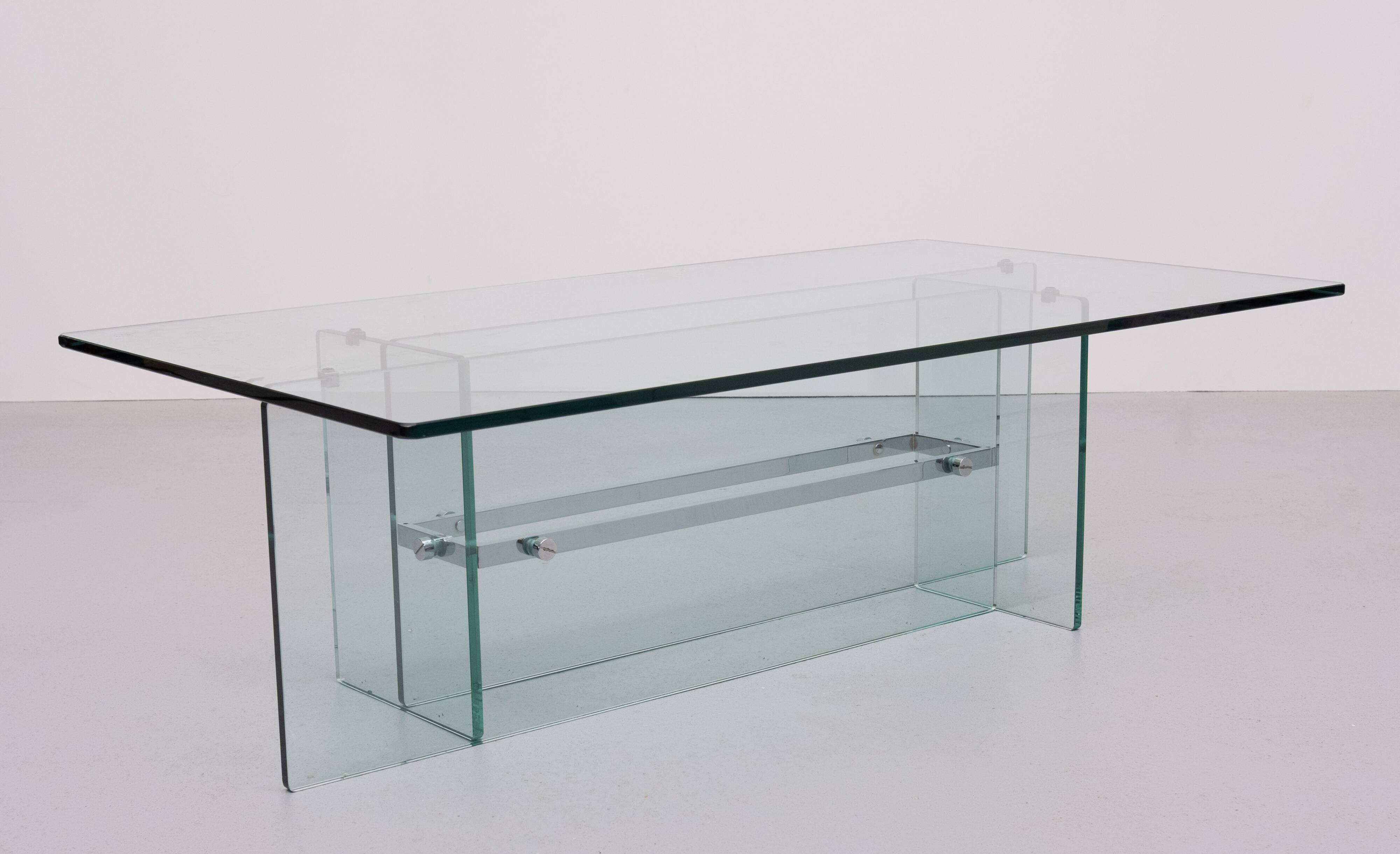 Fontana Arte Glass Coffee Table 1970, Italy
