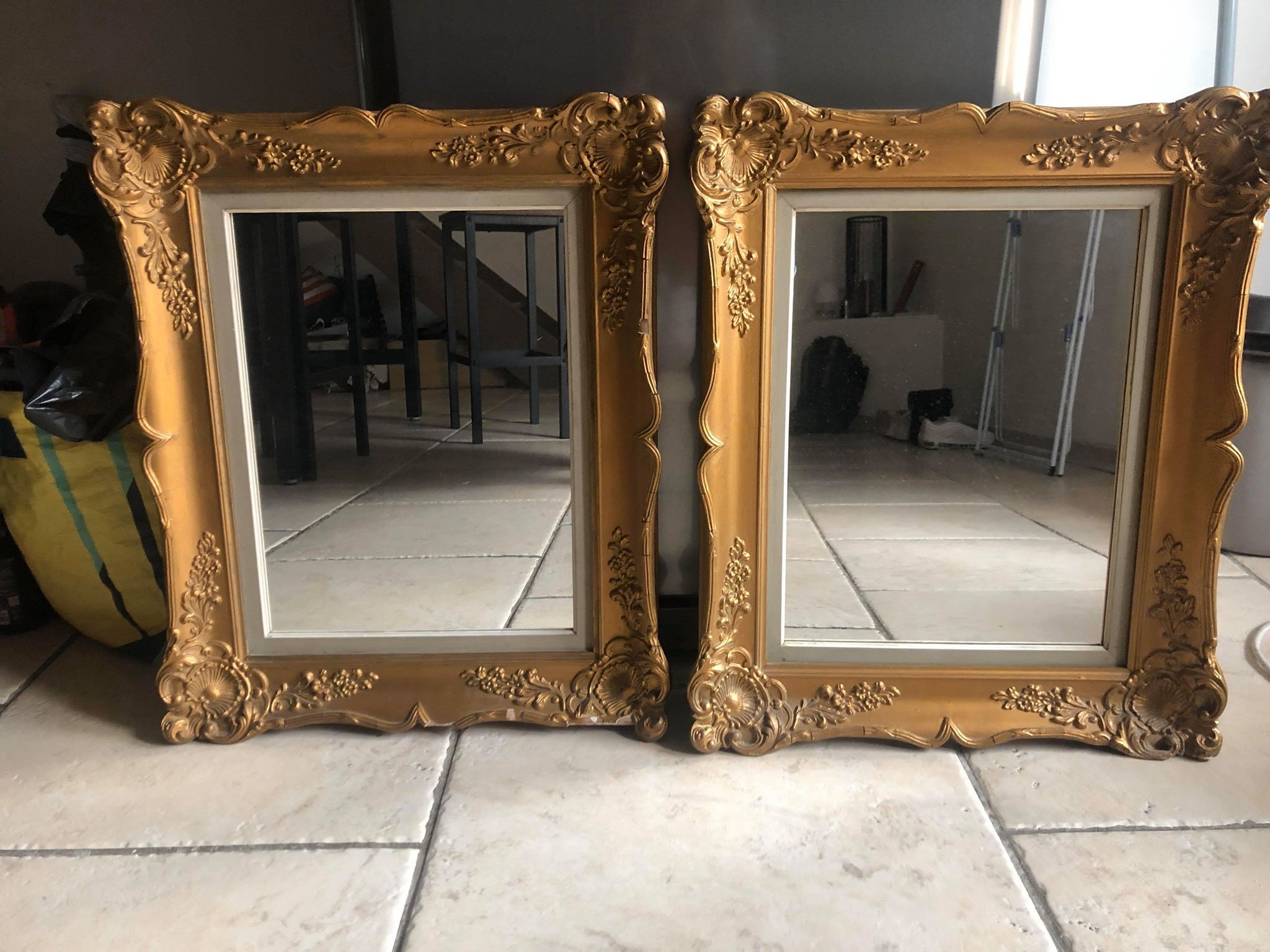 Pair miroirs