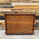 Commode en pitchpin massif