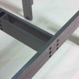 'Florian' coffee table in steel by Carlo Scarpa