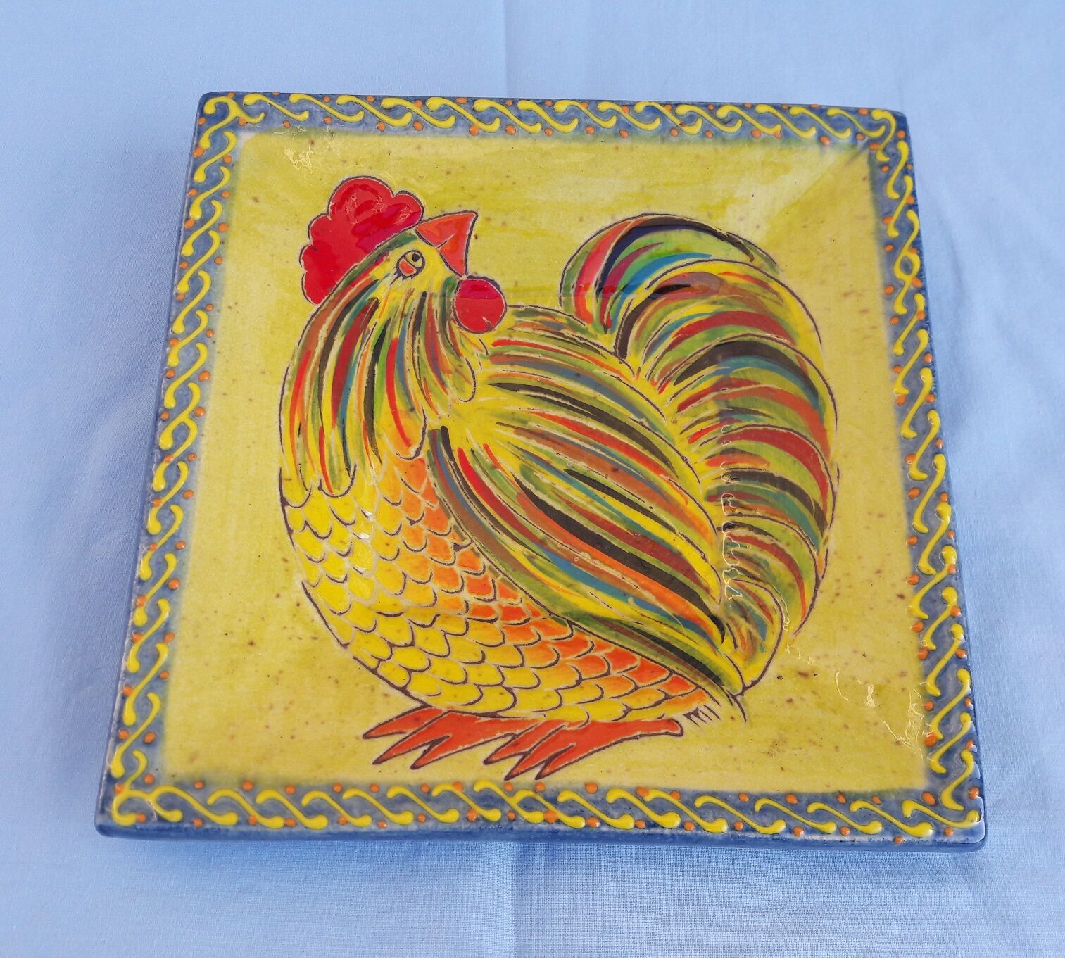 Assiette au coq