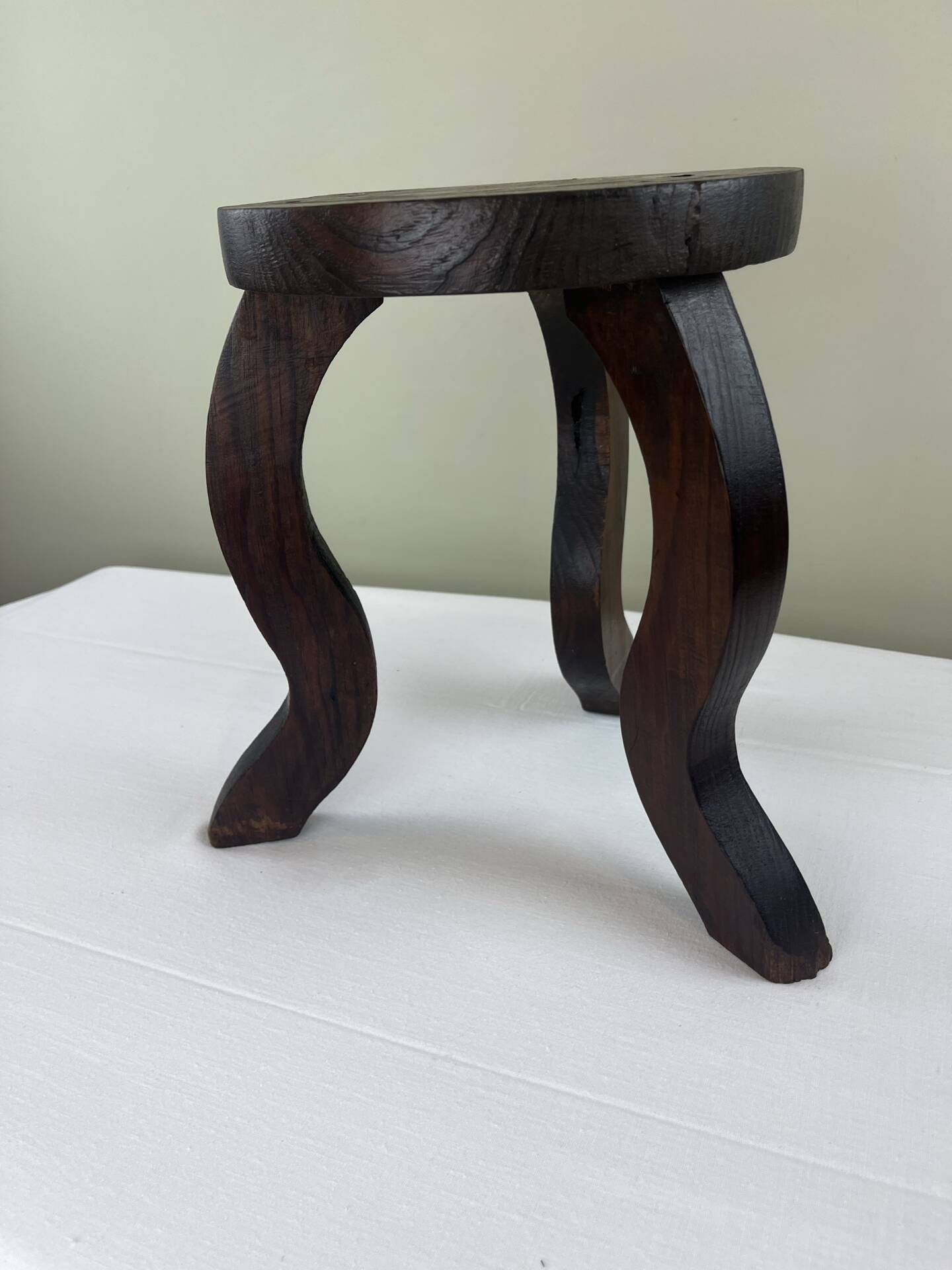 Ethnic tripod stool