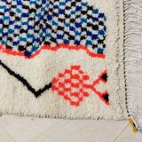 Moroccan berber carpet 247x142cm