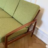 Vintage "Paper Knife" bench and armchair set by Kai Kristiansen