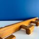 Porte manteau en bois style internat