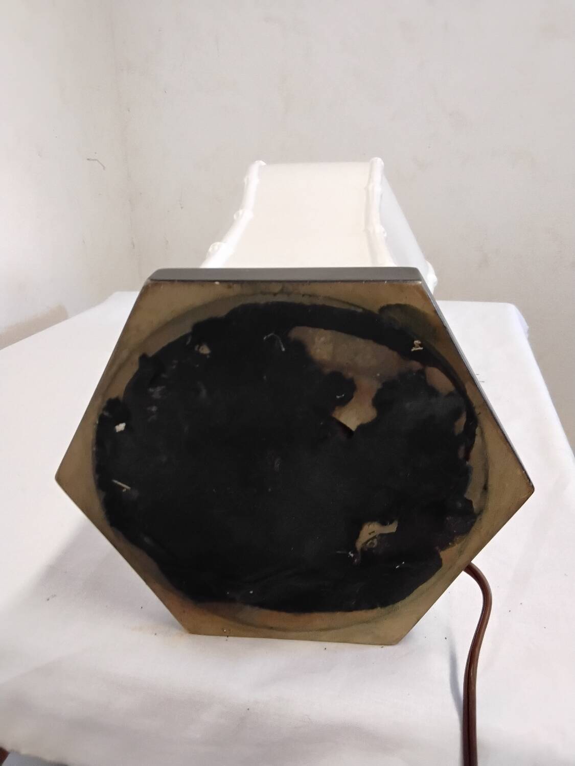 Large Hollywood Regency Style Ceramic Lamp Base