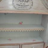 Weathered wall cabinet