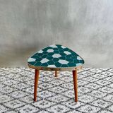 Vintage flower table, side table, mosaic table, bedside table, flower stool, tiled table