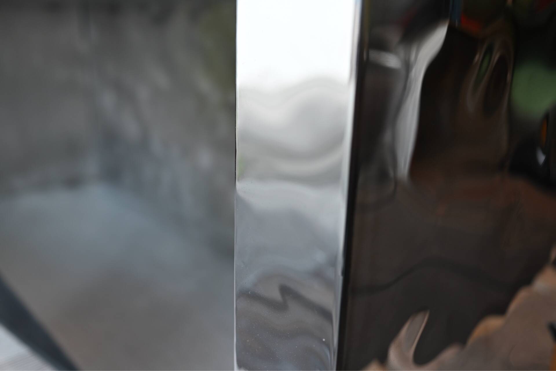 Contemporary Stainless Steel Reception Desk