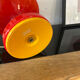 Vintage opaline orange bedside lamp štěpán tabera