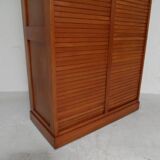 Vintage filing cabinet with roller shutters
