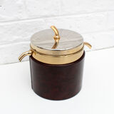 Vintage ice cube bucket, Freddotherm ice bucket, swiss made