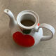 Porcelain teapot