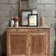 Antique buffet in solid pitch pine
