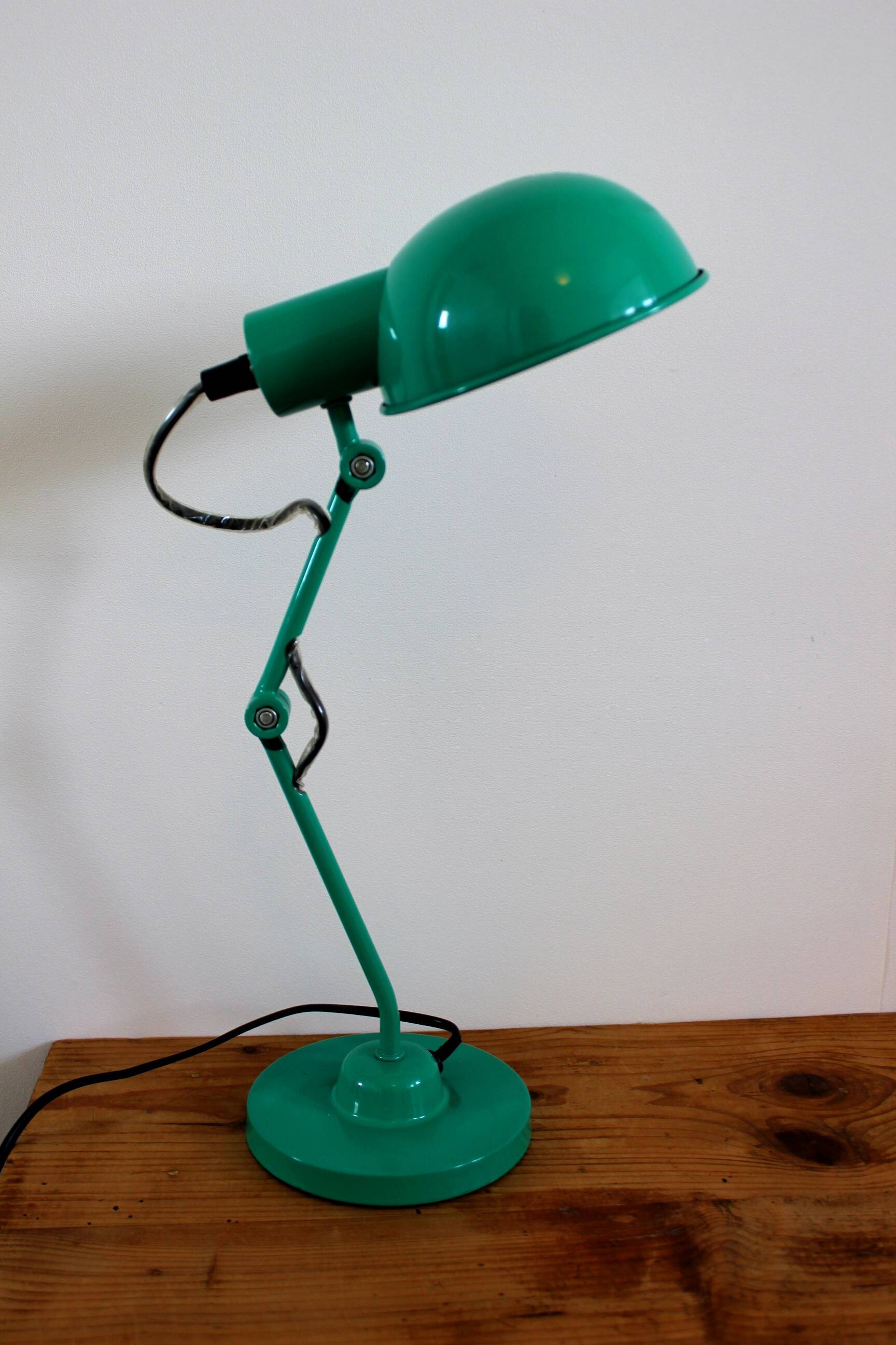 Vintage green desk lamp Mathias
