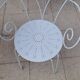 Wrought iron garden furniture