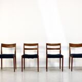 Mid-Century Modern Swedish Teak Dining Chairs by Nils Jonsson for Troeds