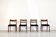 Mid-Century Modern Swedish Teak Dining Chairs by Nils Jonsson for Troeds