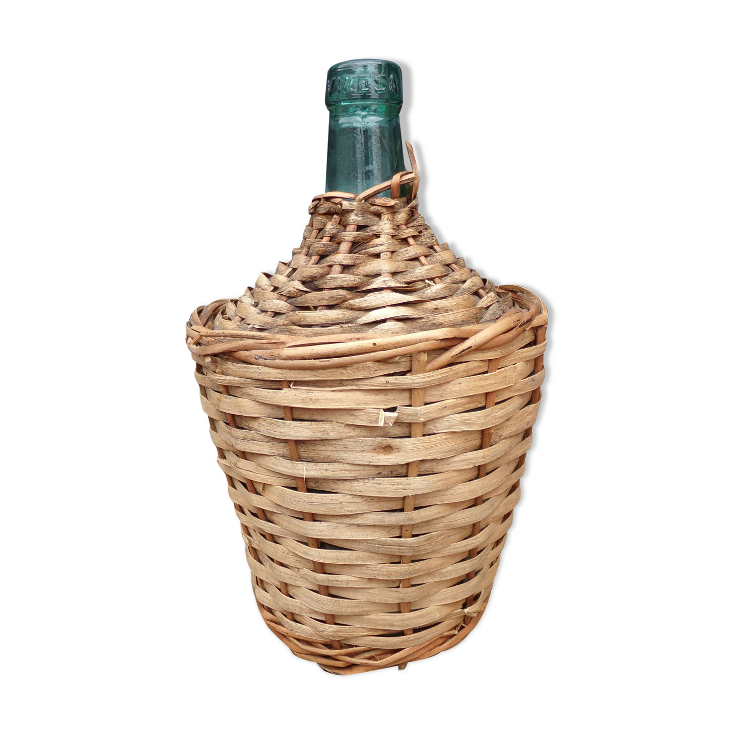 Bonbonne paillée 2 litres