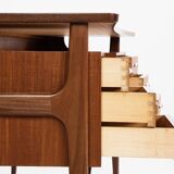 Danish teak desk, 1960s
