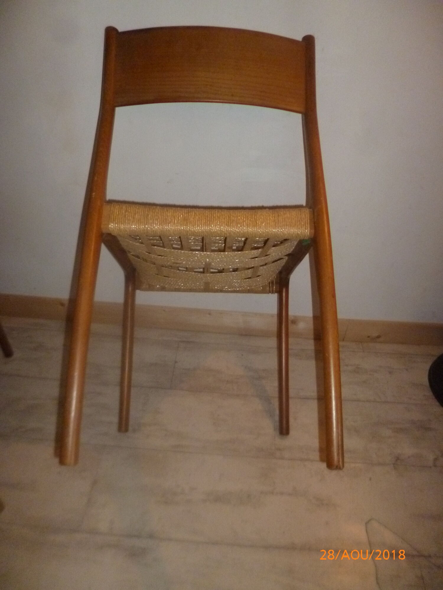 6 chairs Gessef Consorzio Sedie 1960