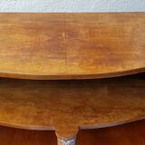 Furniture art deco in magnifying glass to drown